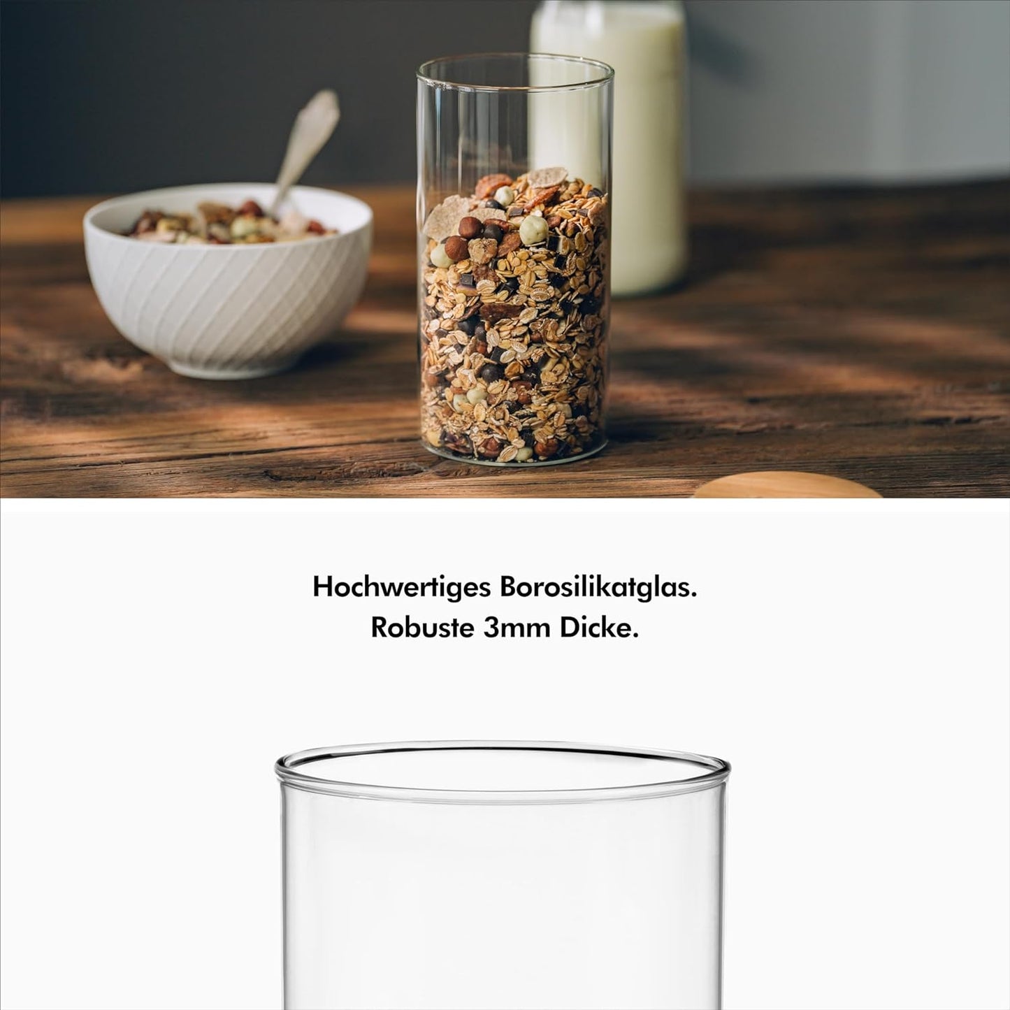 Vorratsgläser-Set, 4x 1200ml