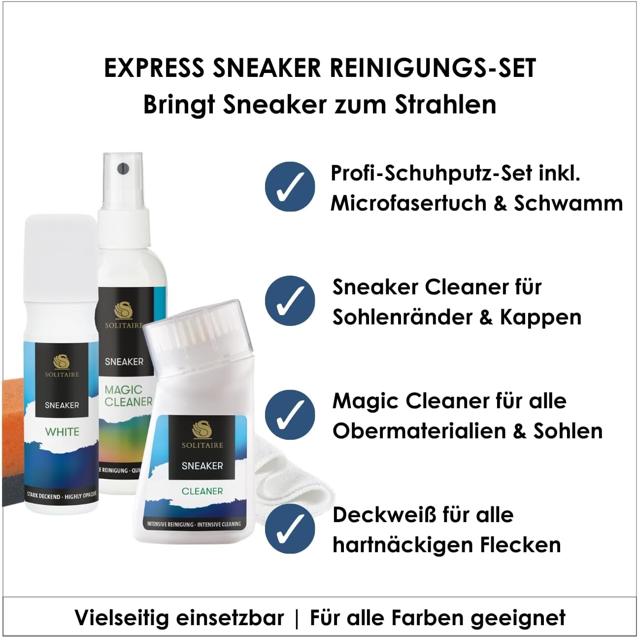 Express Sneaker Reinigungs-Set (5-teilig)