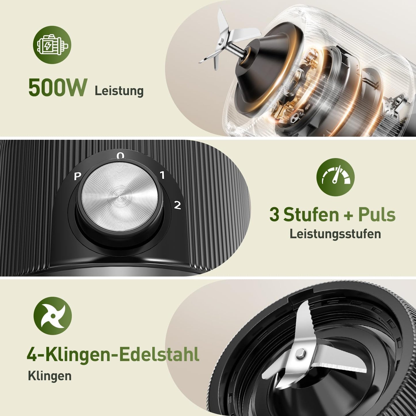 Standmixer und Smoothie Maker, Small