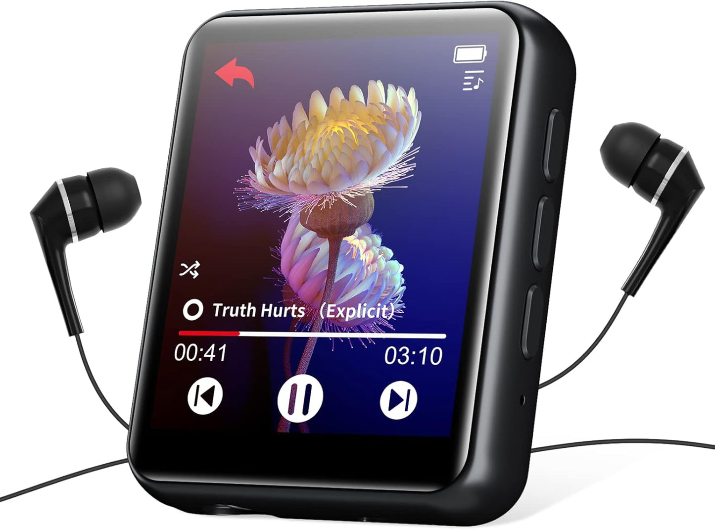 Voller Touchscreen Bluetooth 5.0 MP3, Black/64GB