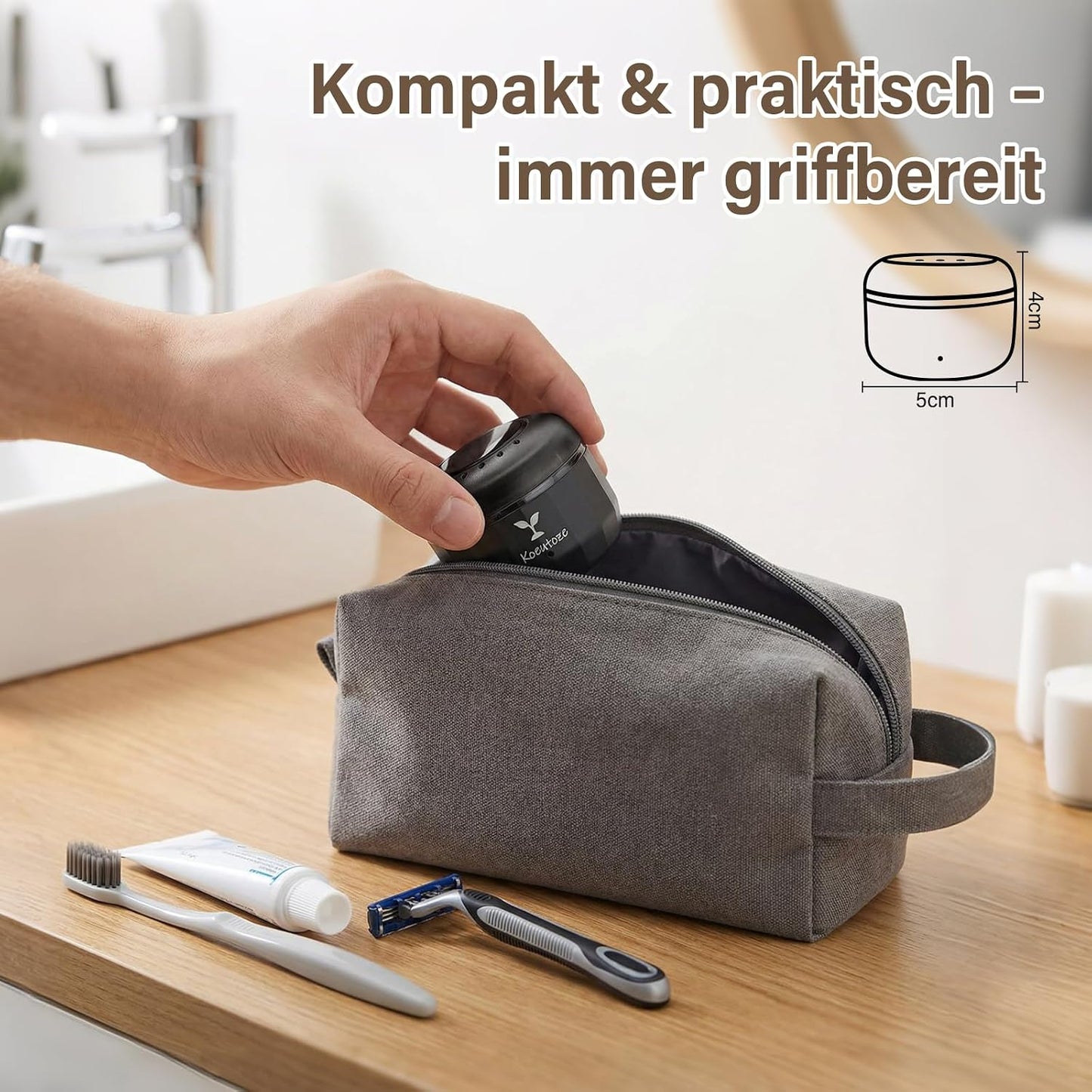 Nasenhaarentferner Waxing Kit mit Zubehör