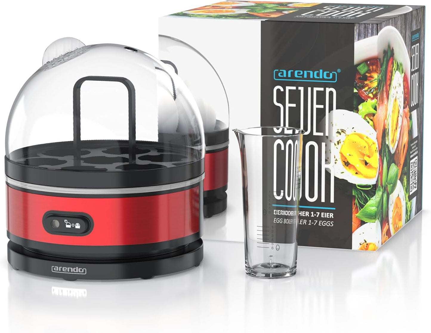 Eierkocher Sevencook mit Warmhaltefunktion