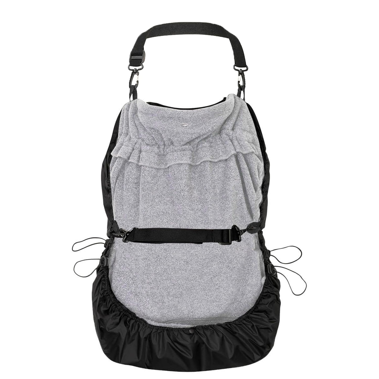 3-in-1 Tragecover mit Regenschutz, stone