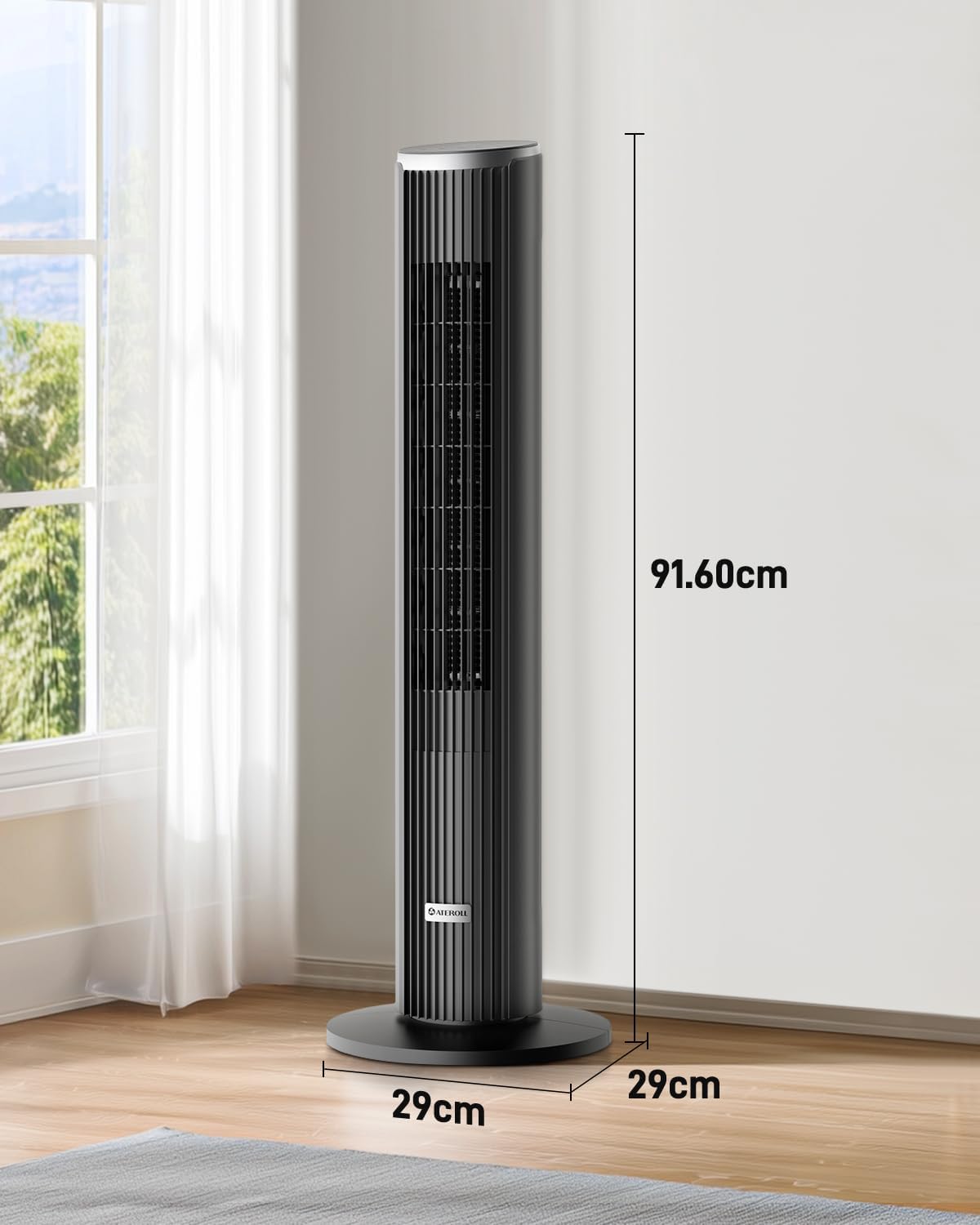Leiser Turmventilator