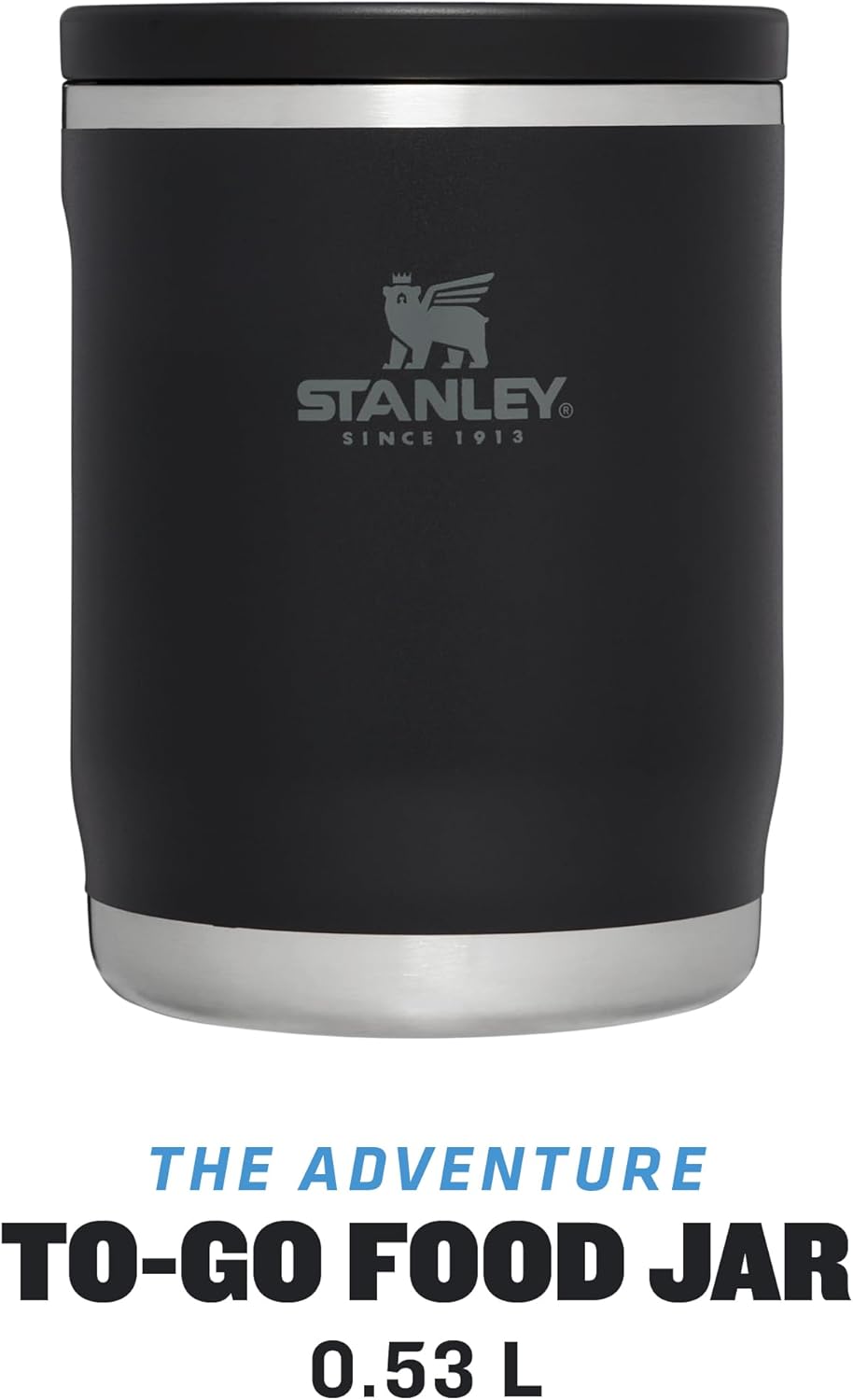 Adventure To-Go Food Jar, Schwarz 0.53L