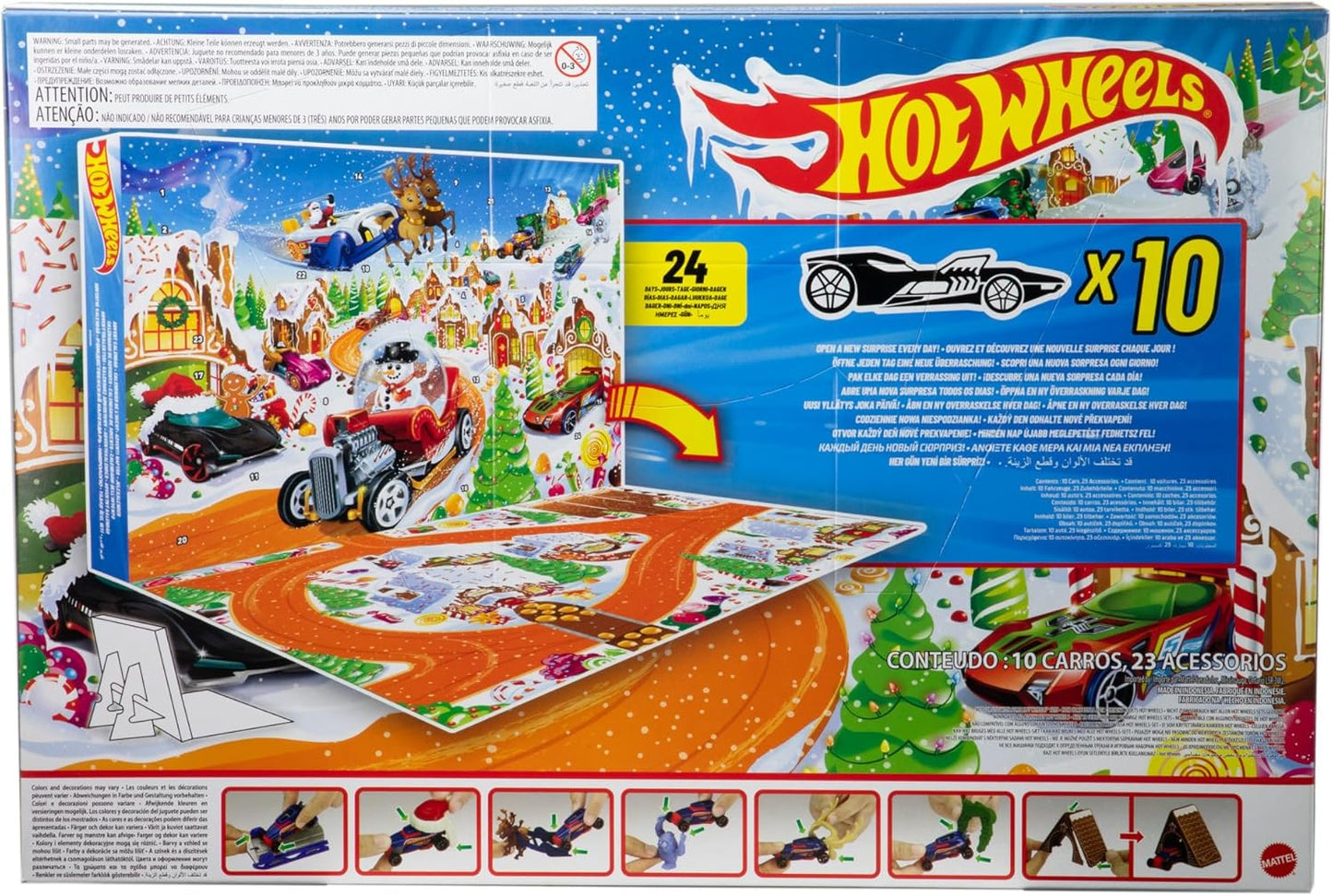 Spielzeugauto-Adventskalender
