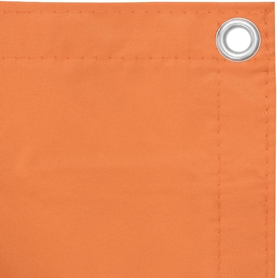 Balkonumspannung, Orange 75 x 500 cm