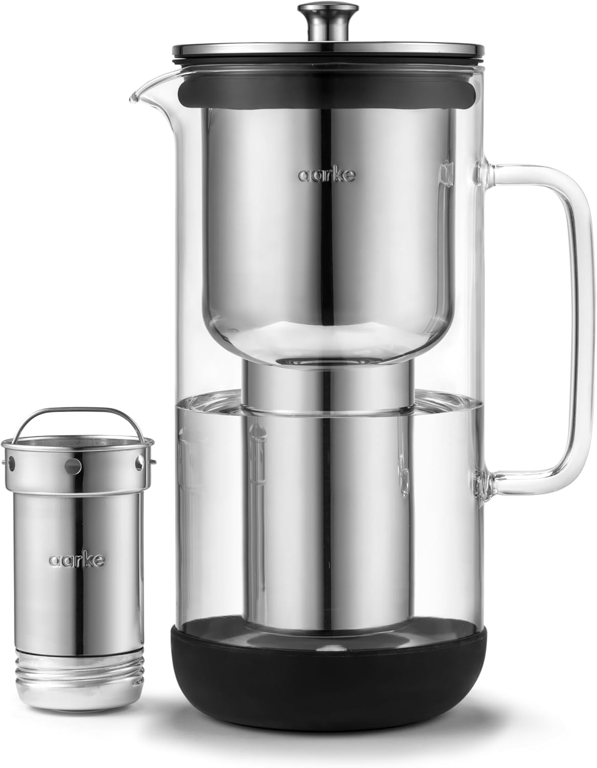Purifier Wasserfilterkanne + 3er-Pack Filter-Nachfüllbeutel, Purifier + 3er-Pack Enriched