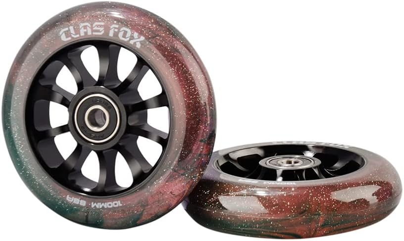 Pro Stunt Scooter Rollen, transparent braun
