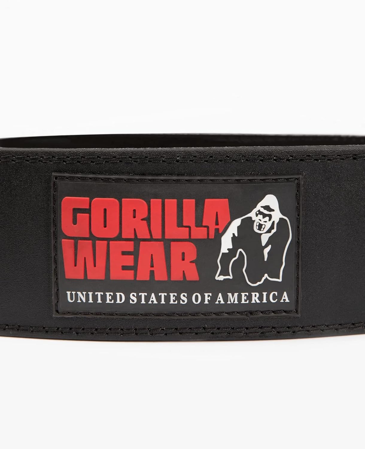 Gepolsterter Leder-Hebegürtel für Krafttraining, XXL-3XL Schwarz