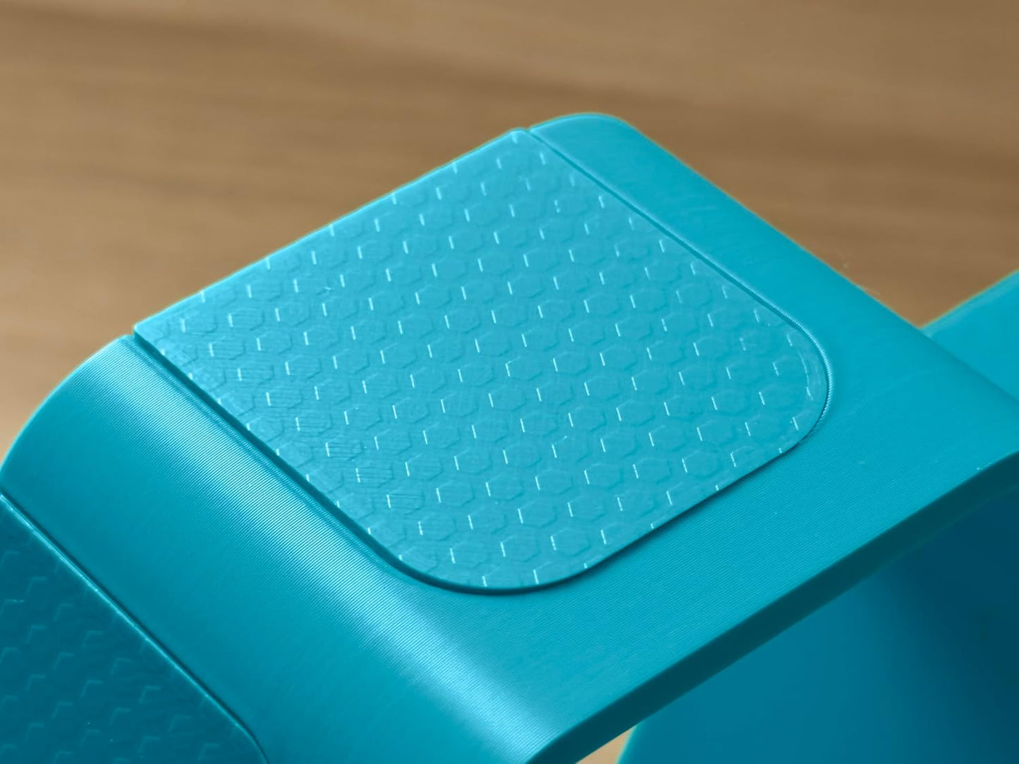 Erweiterbares Wabenregal für Hörfiguren, Basic, Cyan Basic