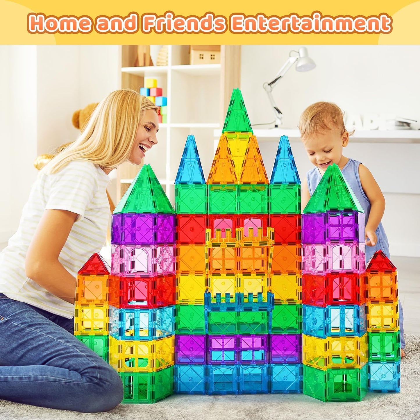 Magnetbausteine-Set, 100pcs 100pcs