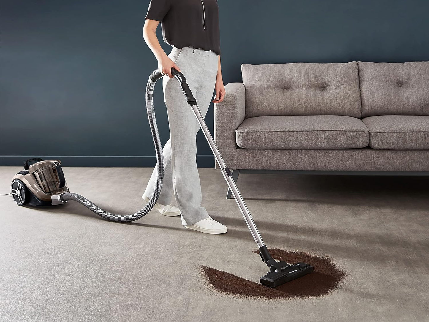 Compact Power XXL - Beutelloser Bodenstaubsauger, [1] Tierhaar & Parkett & Fugendüse