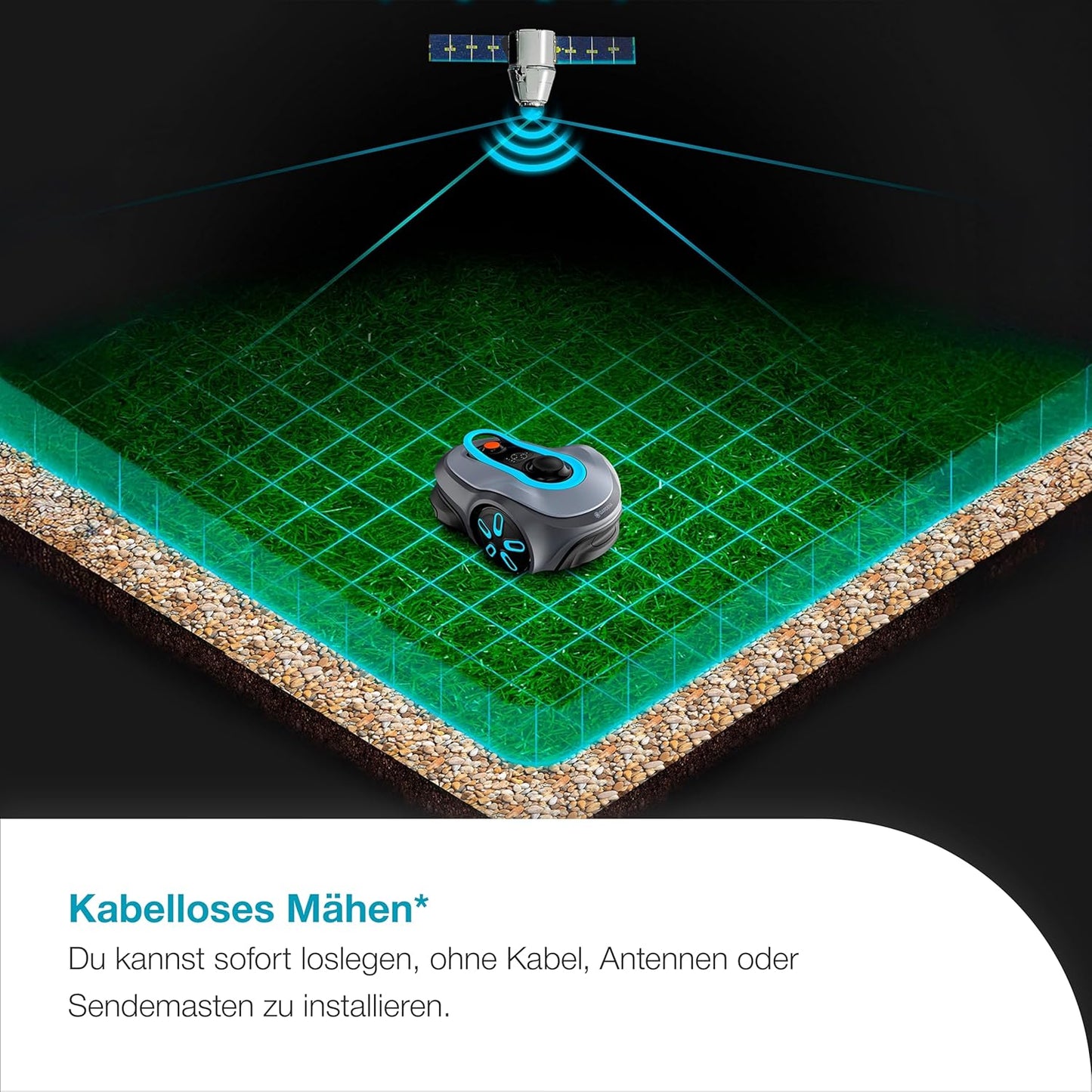 Smart Sileno Free Mähroboter, 750 m²