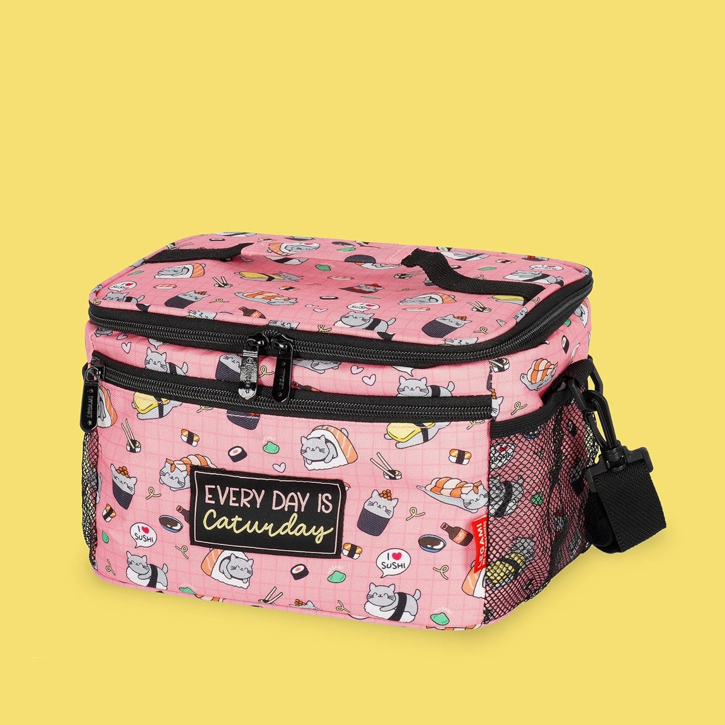 Lunchbag für das Mittagessen, grosses Fassungsvermögen, SUSHI CAT