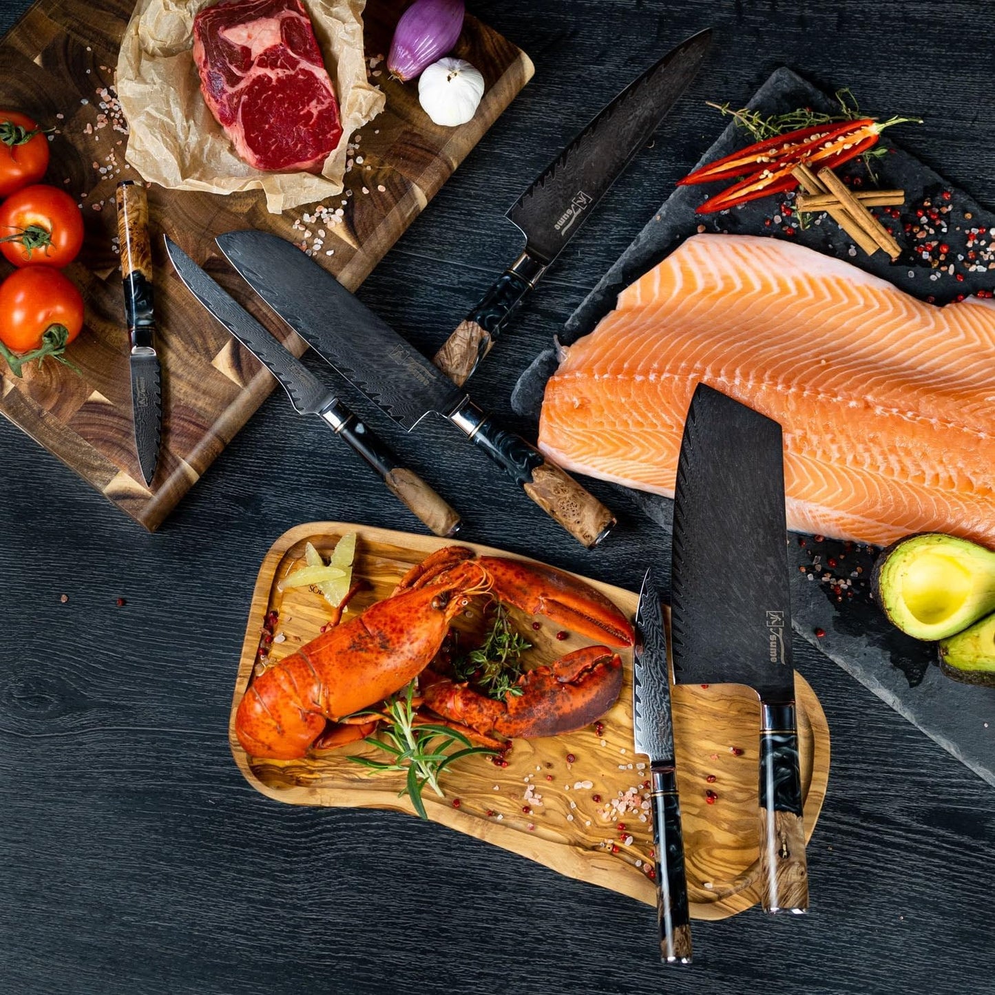 Santokumesser, Santoku 19cm