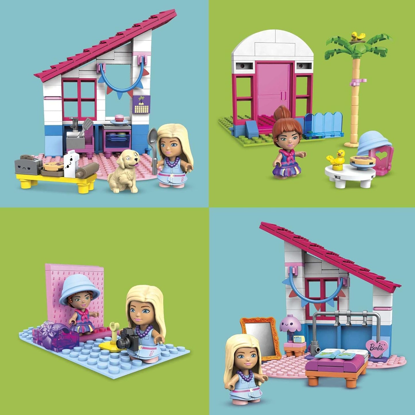 MEGA Construx HBF32 "Malibu-Bauspielzeugset Bundle"