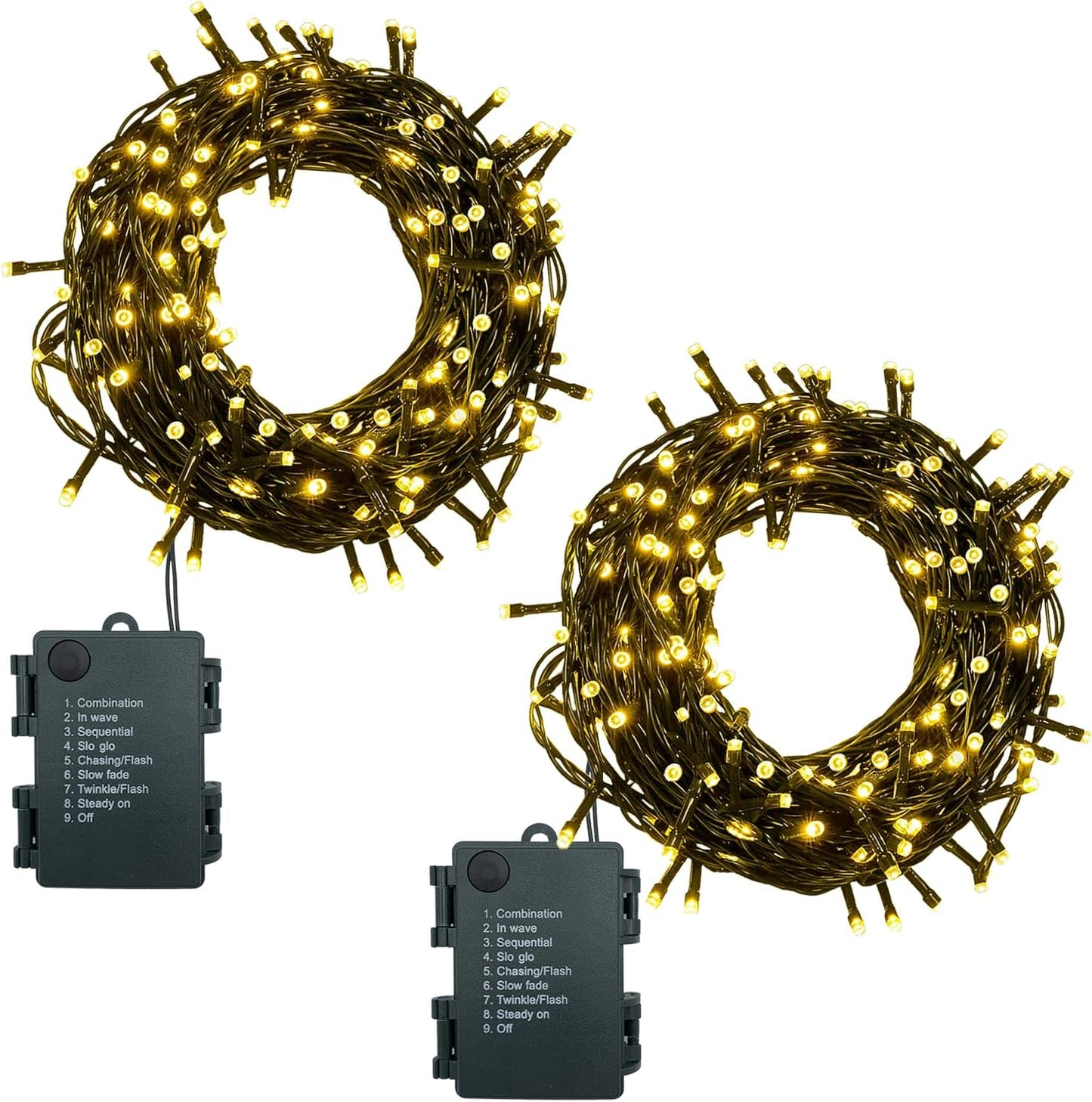 LED-Lichterkette, 100leds 10m, Warmweiss