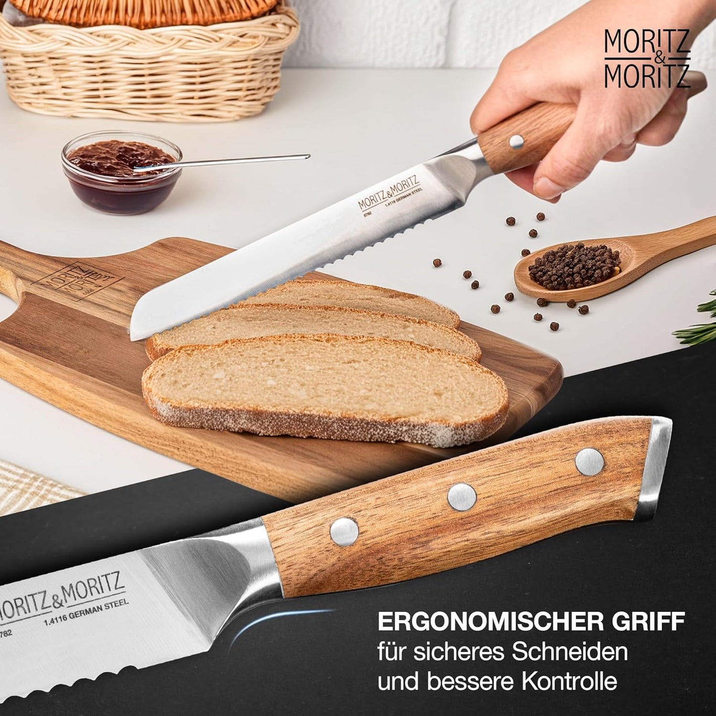 Brotmesser, Brotmesser