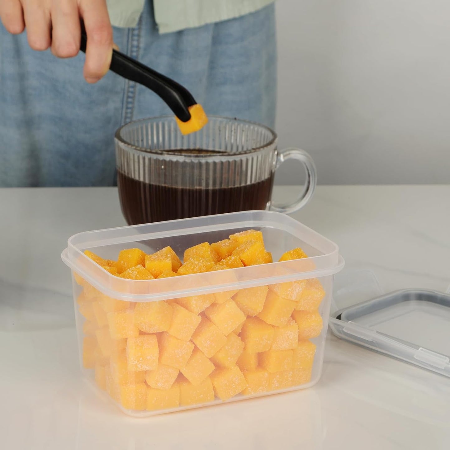 Luftdichte Vorratsdosen-Set (12 Stück, 0.8 L), 12 Set (0.8 L)