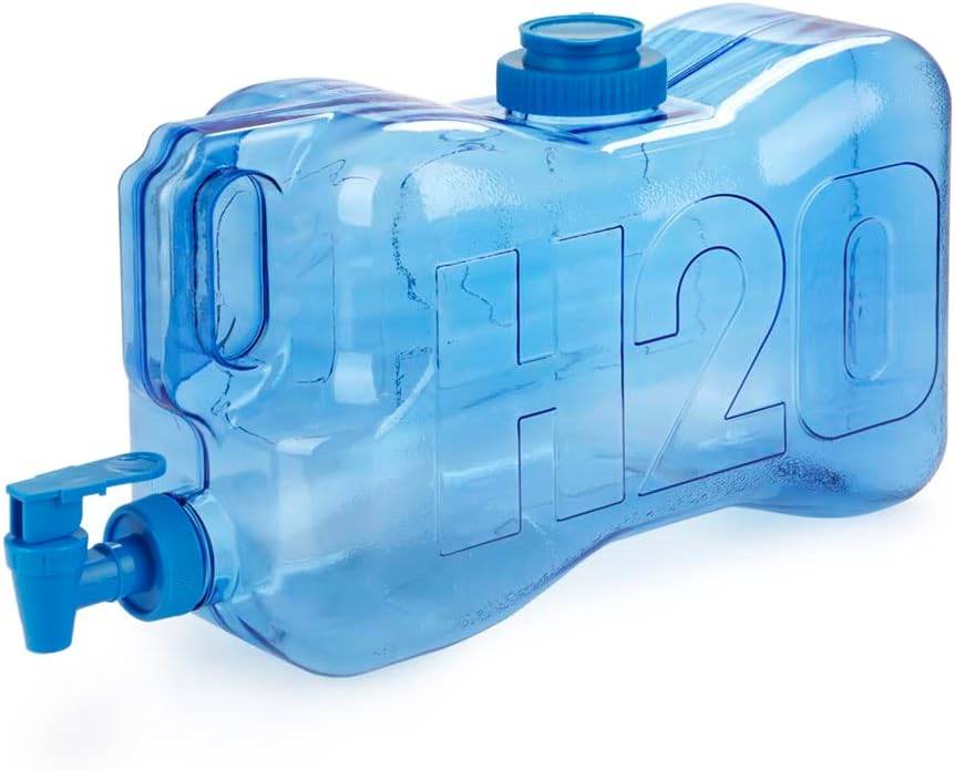 Wasserspender mit Zapfhahn und Griff