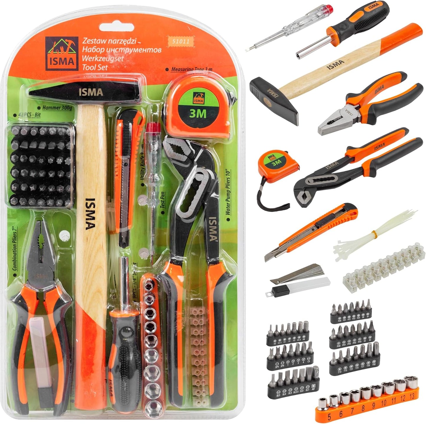 Multifunktionales Werkzeug-Set, 180