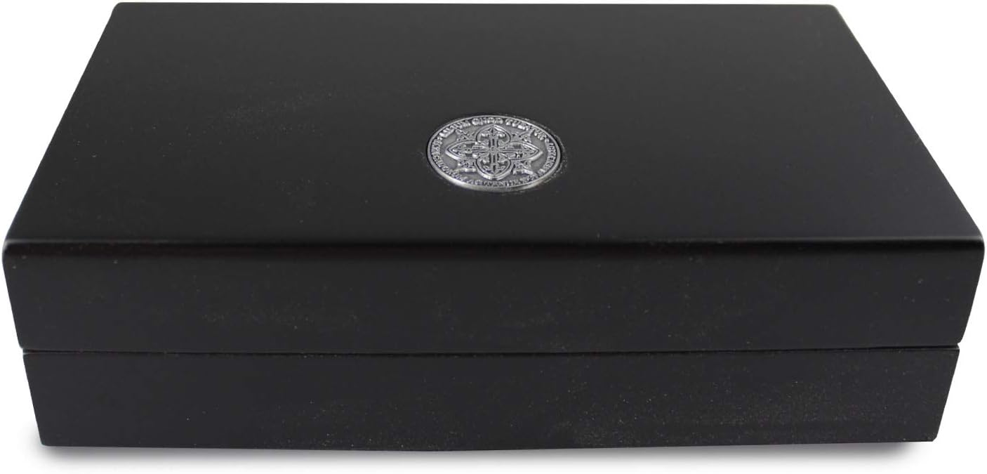 Zigarren-Humidor Box mit Hygrometer und Befeuchter, JK00179
