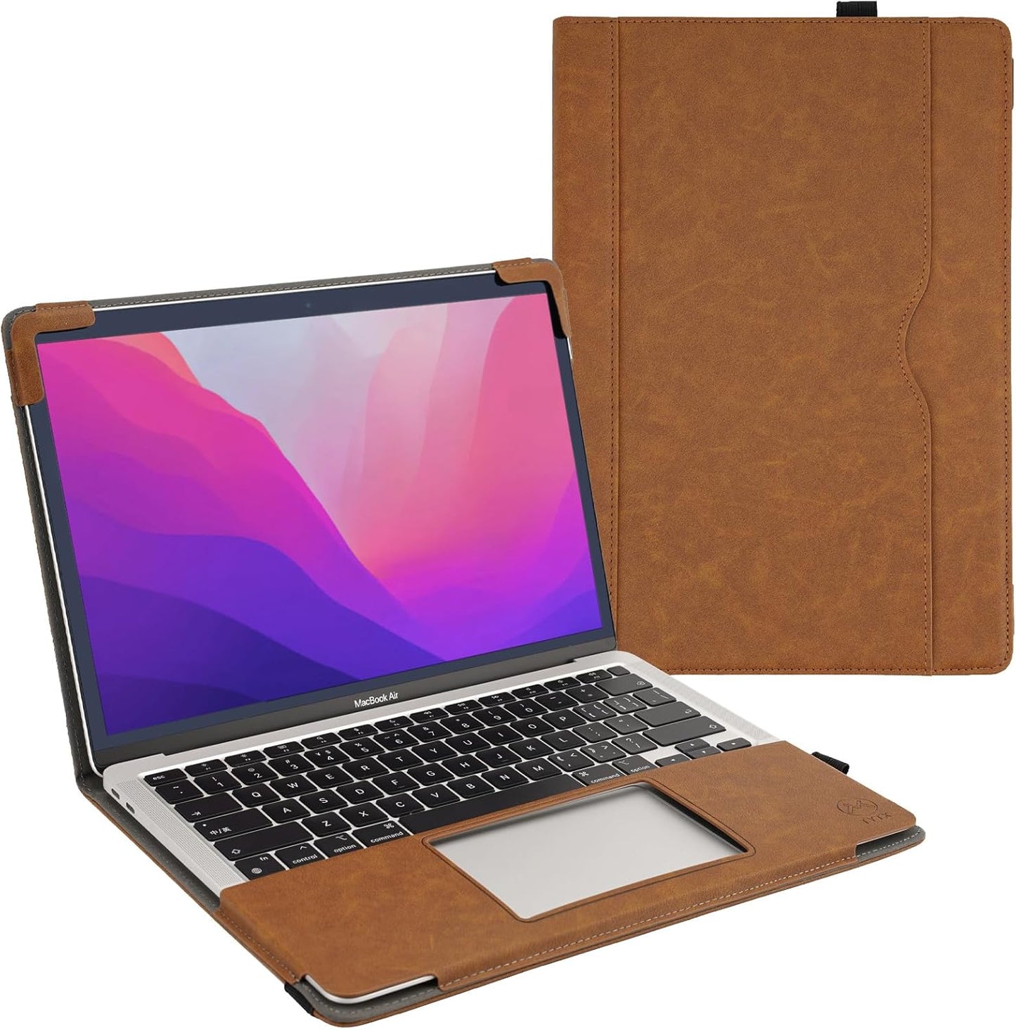 Lederhülle für MacBook Pro, Braun