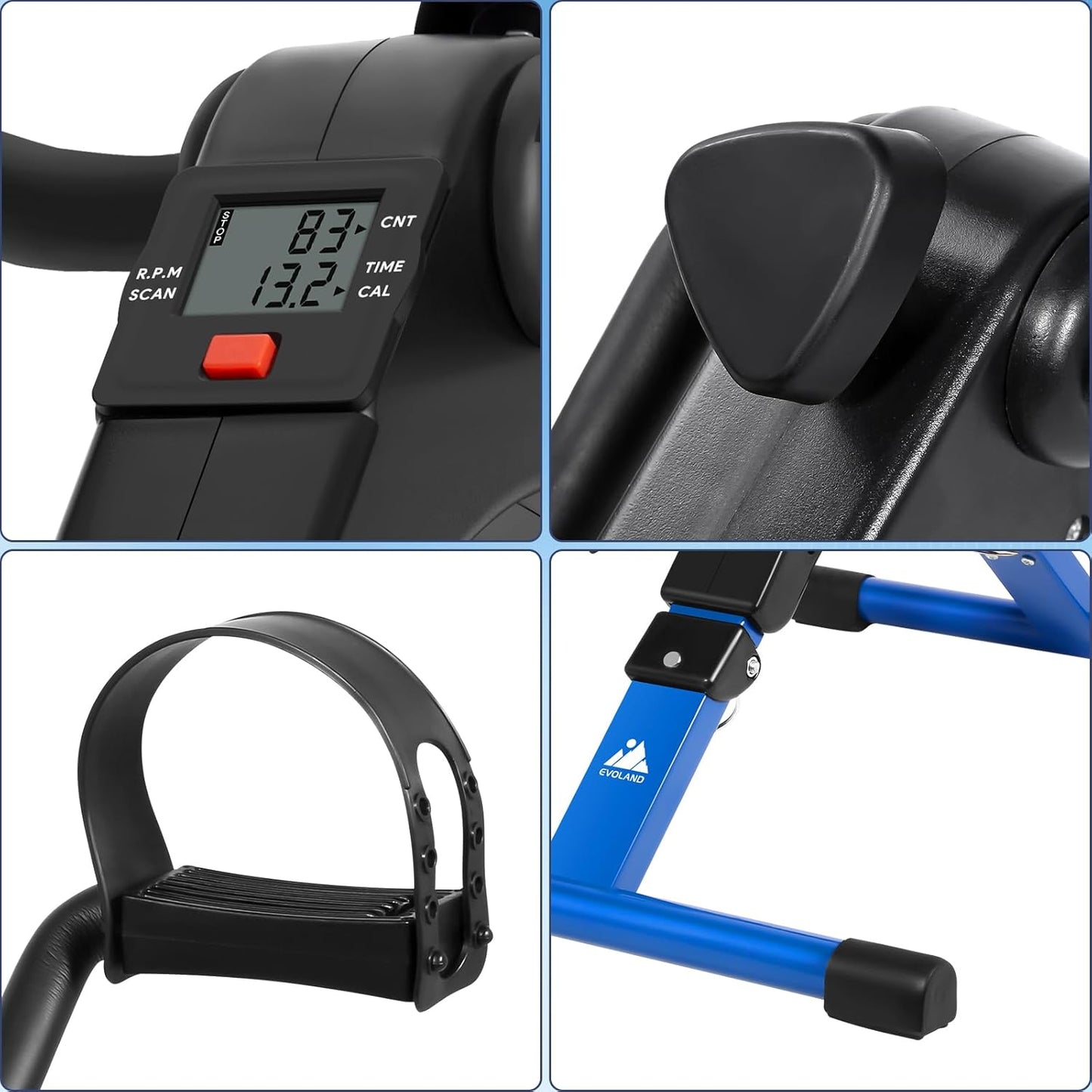 Mini Heimtrainer X1225 für Arm- und Beintraining, X1225
