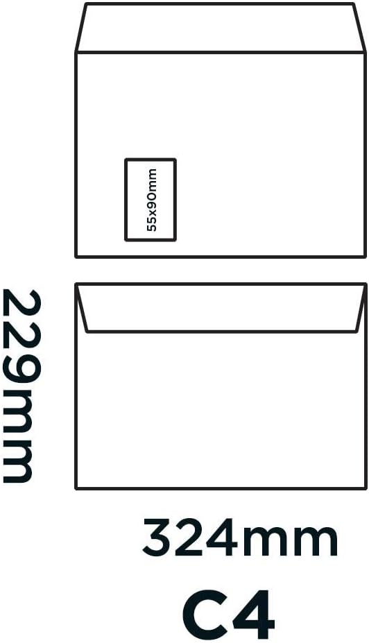Briefumschläge - Premium Office 36217, C4 229 x 324 mm Mit Fenster Single