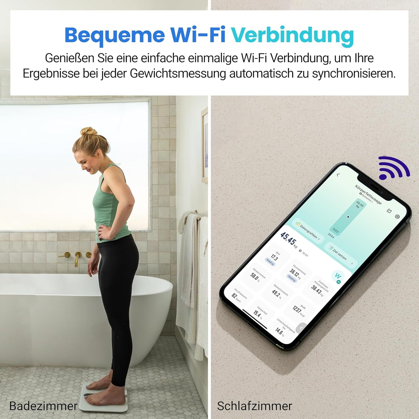 Personenwaage, Gross|Weiss