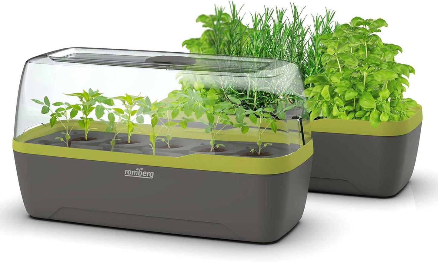 BoQube L Plus Pflanzsystem, Anthrazit-sommergrün, BoQube L Plus