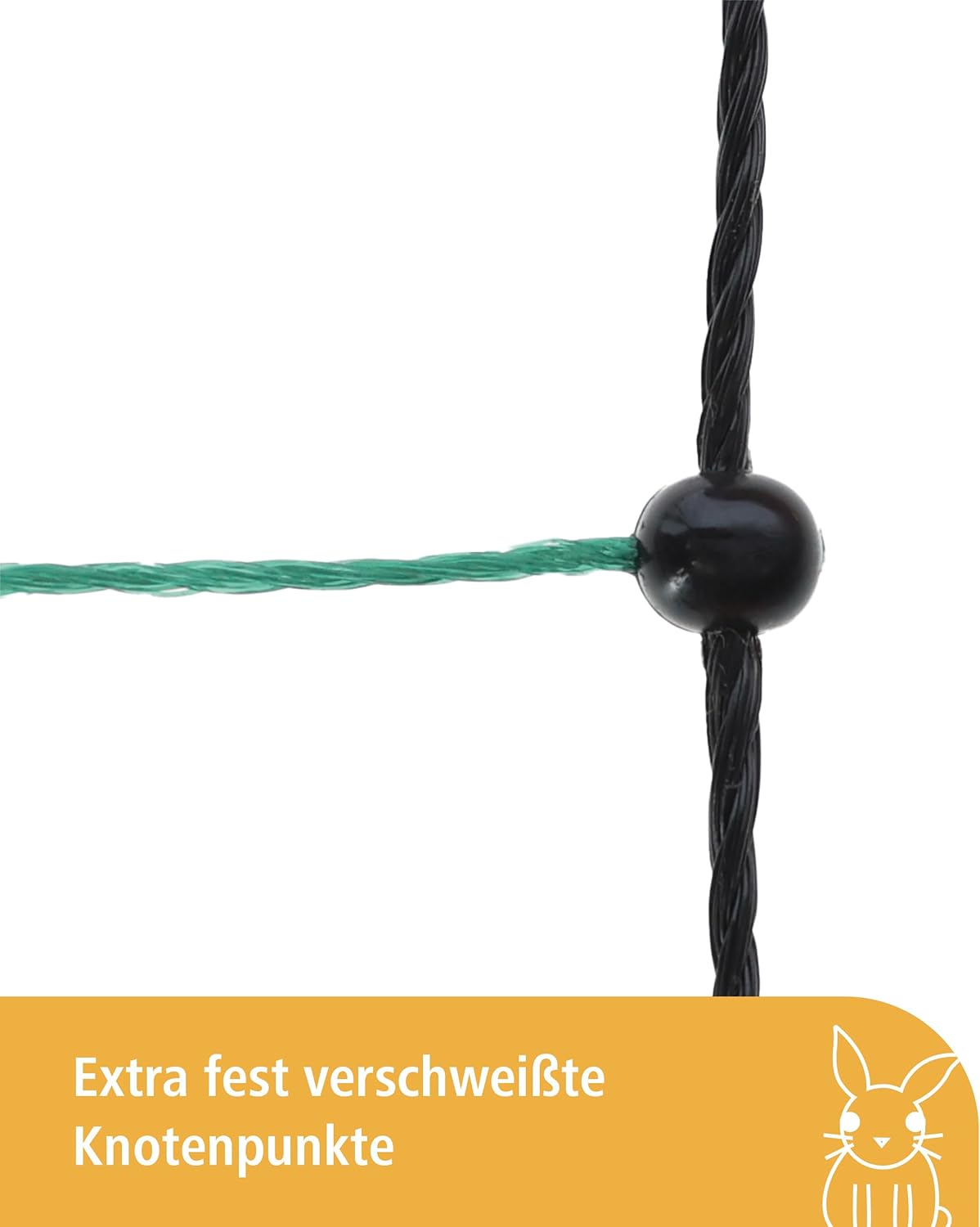 Kleintierzaun, Unisex, Kaninchen Netting einzelne Zinke 65cm - 12M Grün - Grün
