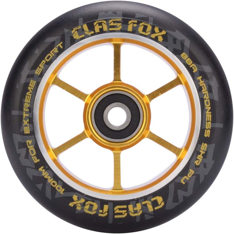 Pro Stunt Scooter Rollen, gold