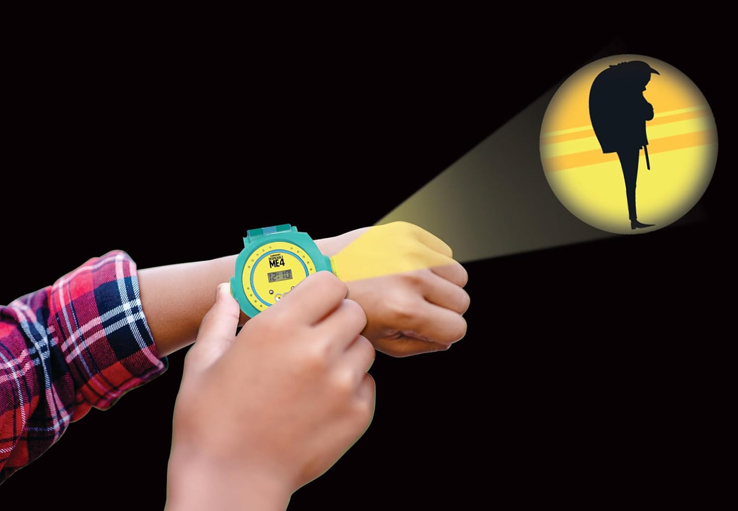 Projektionsuhr mit Minions-Bildern für Kinder, Ich - Einfach unverbesserlich