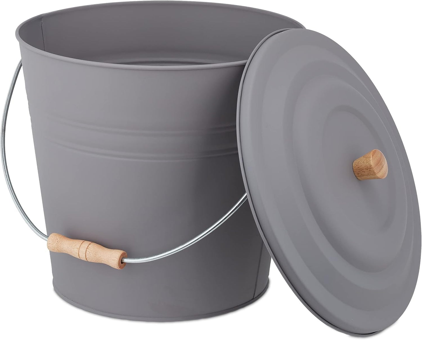 Ascheeimer mit Deckel