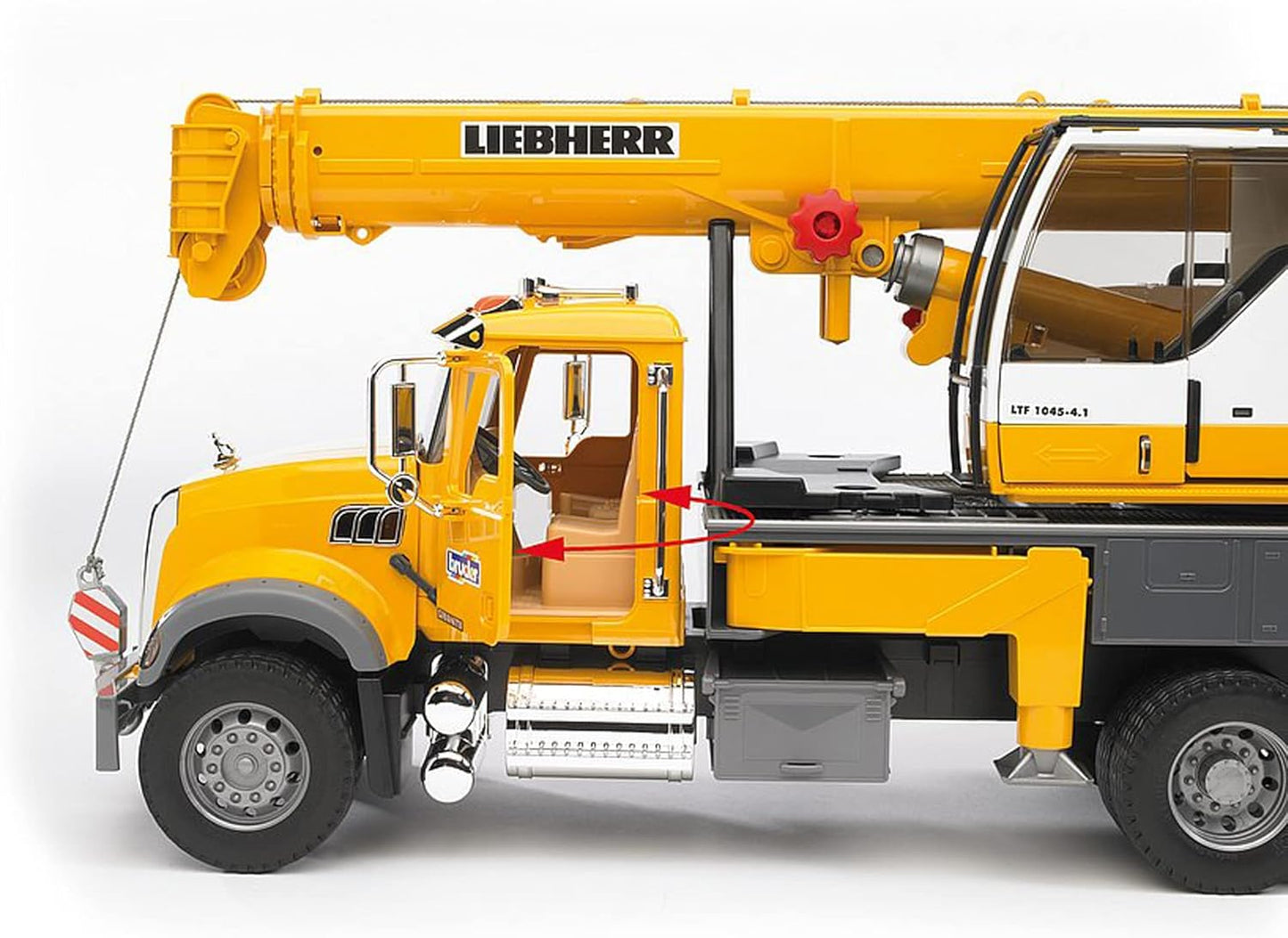 Mack Granite Liebherr Kran-LKW (02818)