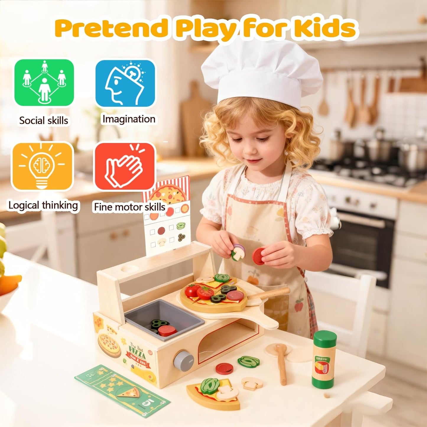 Kinder Pizza Spielset, Pizzaofen