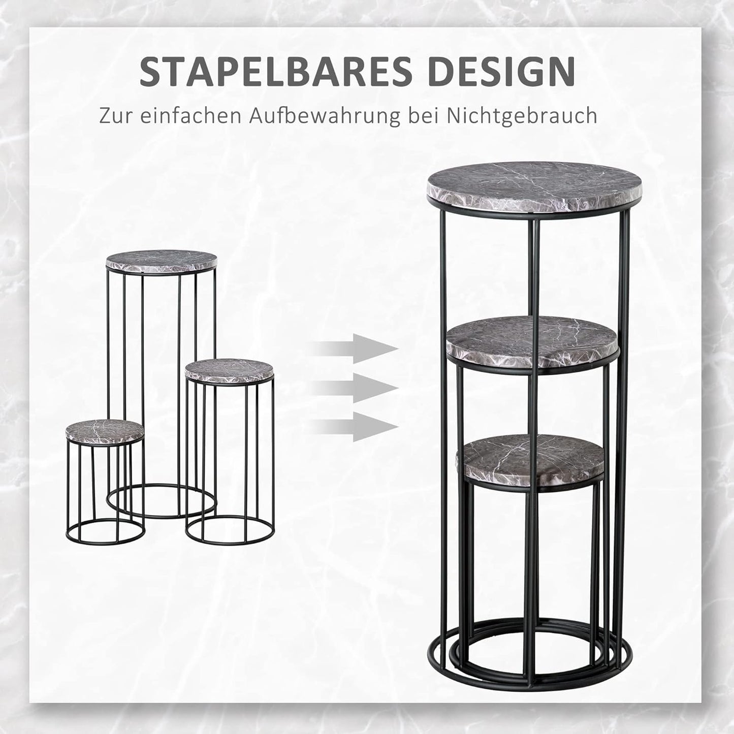 Blumenständer Set