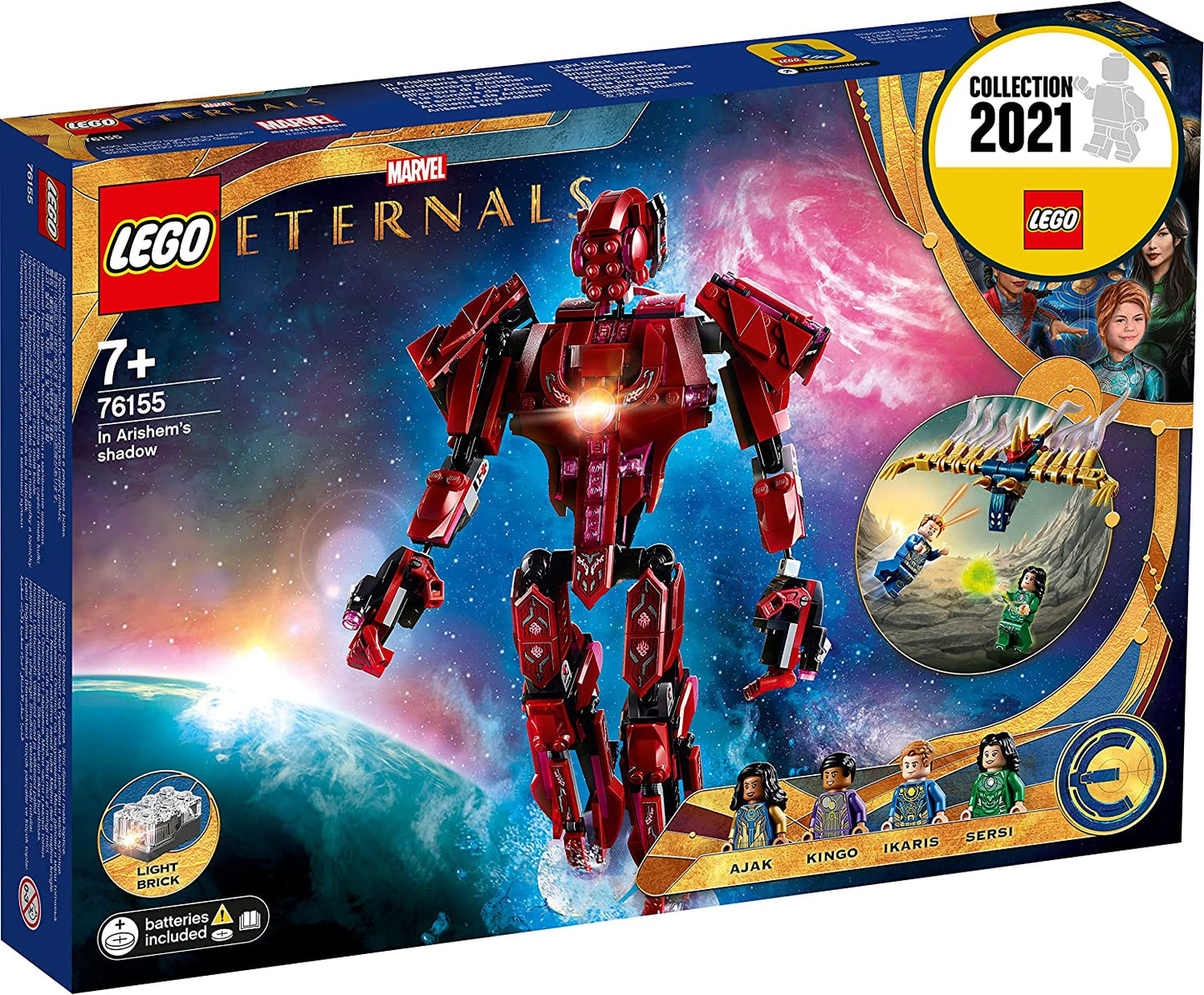 76155 Marvel Super Heroes - In Arishems Schatten, Konstruktionsspielzeug, Einzel