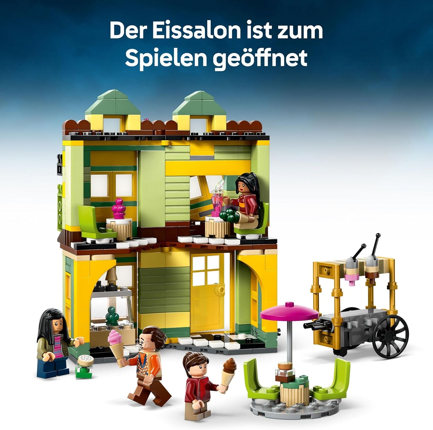 Harry Potter Qualität für Quidditch & Fortescues Eissalon