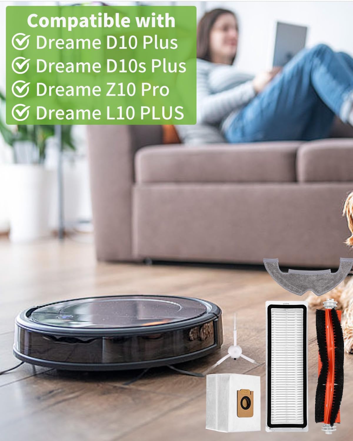 Zubehörset für Dreame D10 Plus
