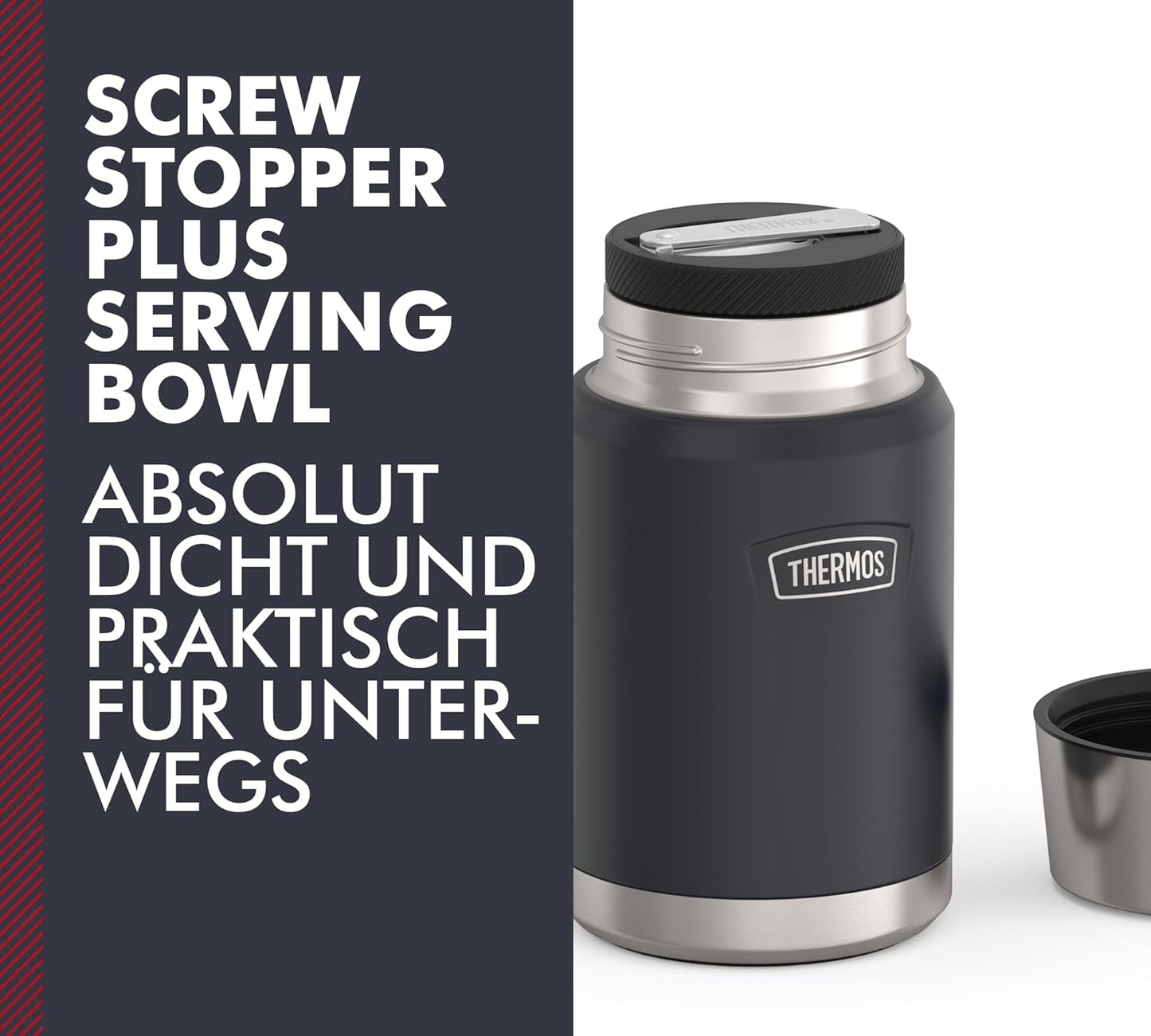 Thermos Stainless King, 710 ml Dunkelgrau / Graphite Mat