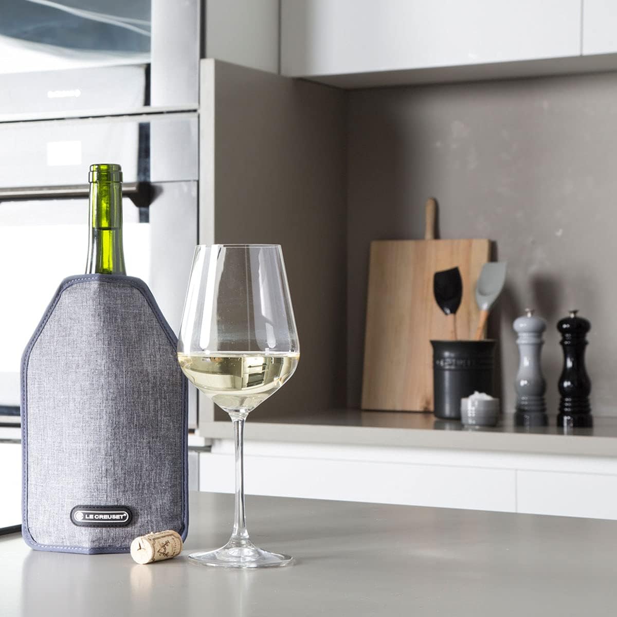 Aktiv-Weinkühler Wa-126, Grey Linen
