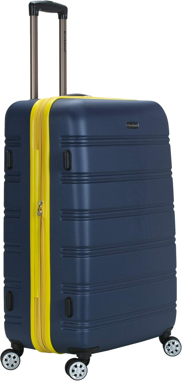 3-teiliges Melbourne Hartschalen-Koffer-Set, 3-Piece Set (20/24/28) Marineblau