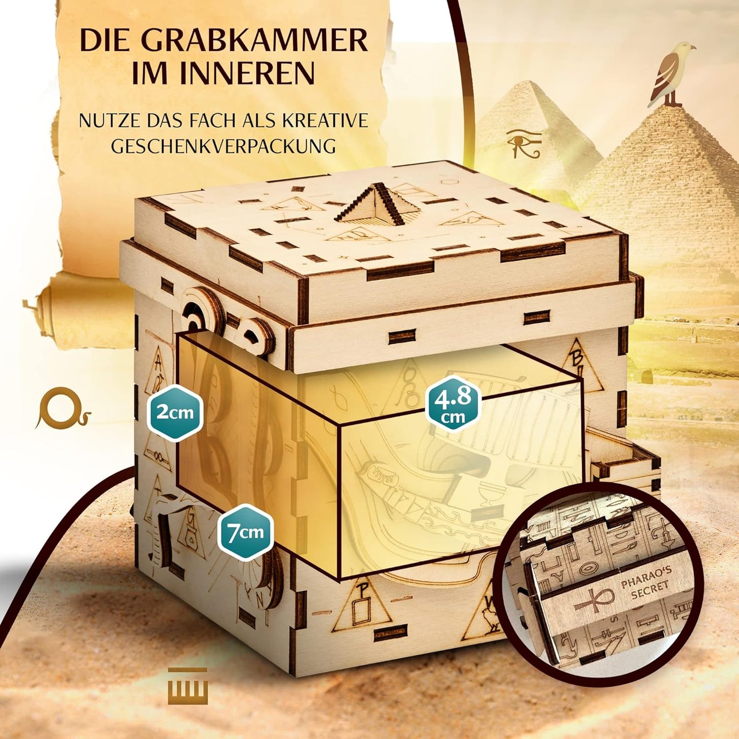 Pharao's Secret - Rätselbox