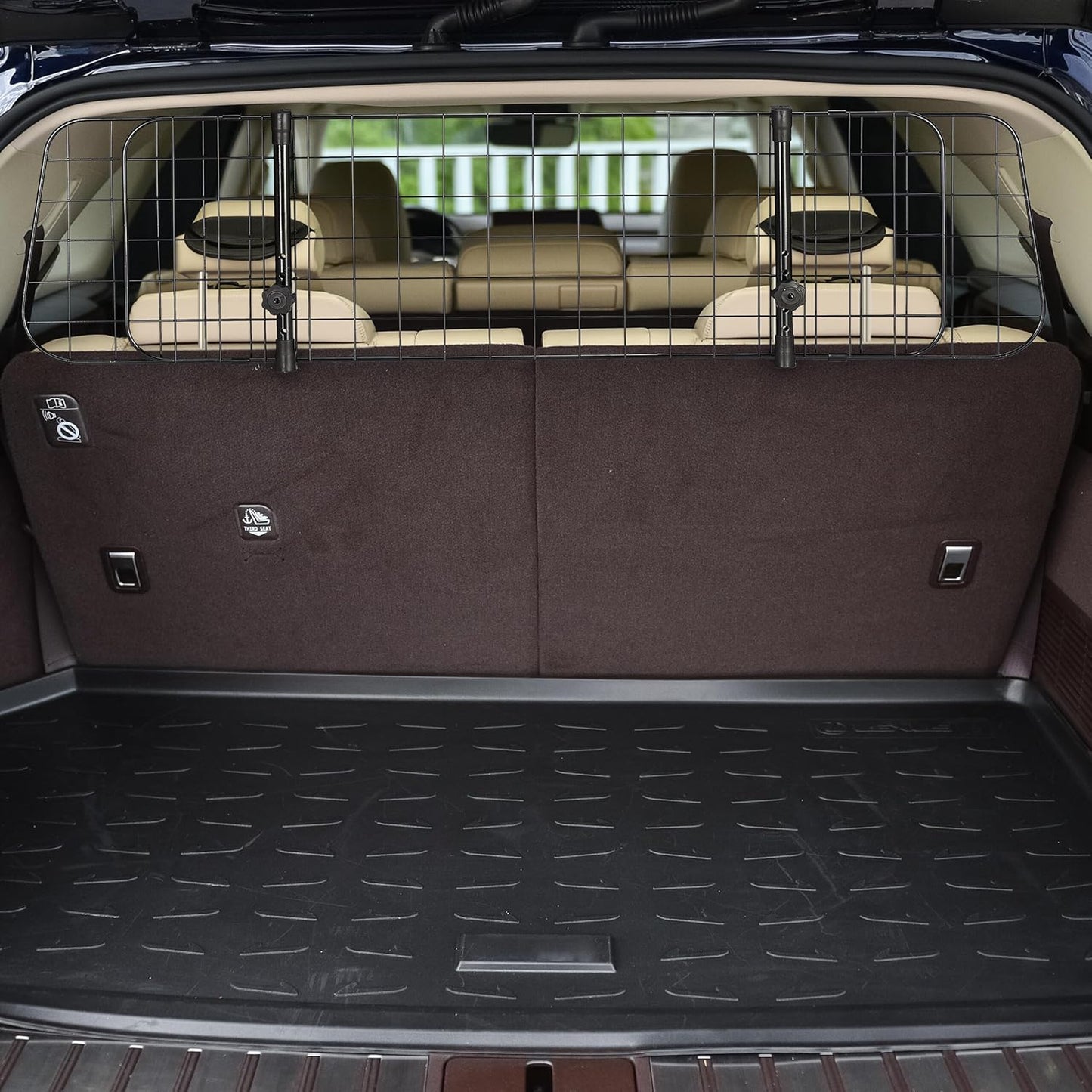 Hundegitter für Auto, verstellbare Breite