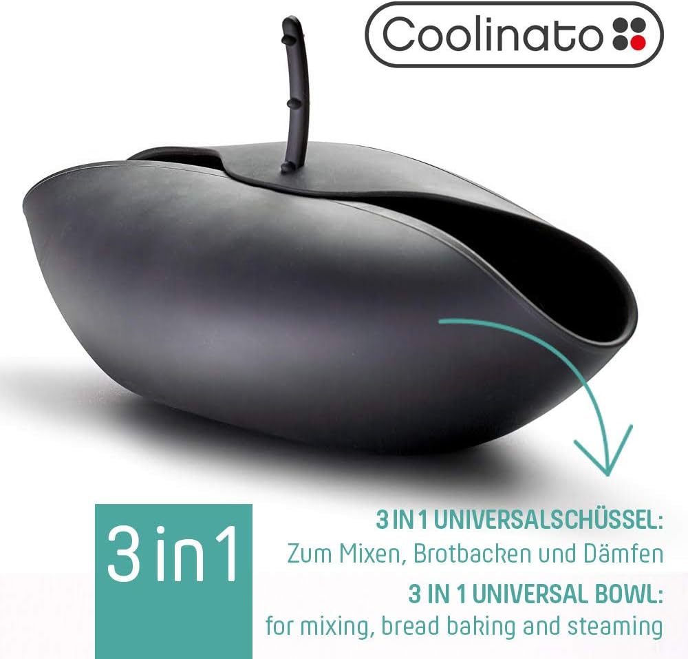 3-in-1 Brotbackform, Grau