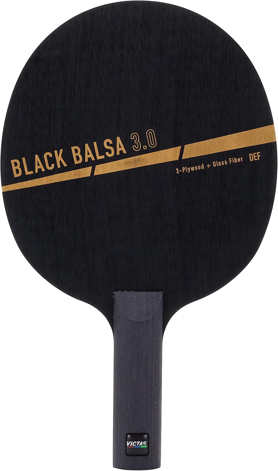 Black Balsa 3.0 Tischtennisschläger, gerade