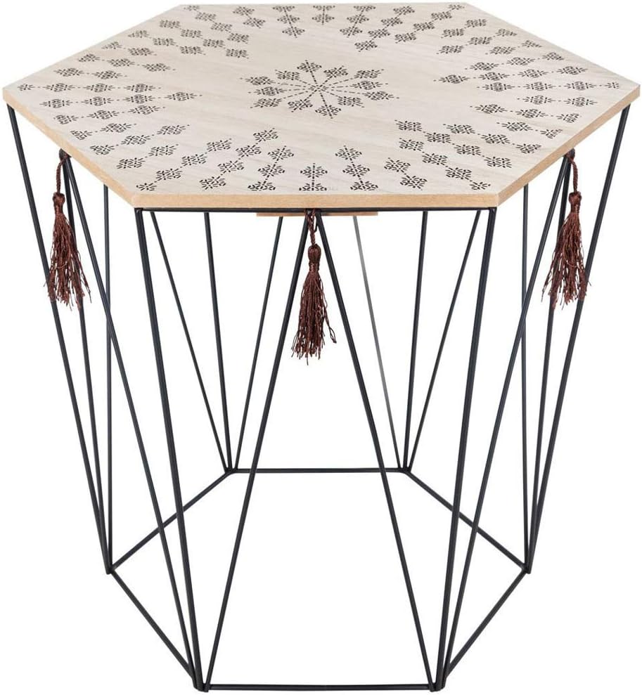Achteckiger Couchtisch Kumi